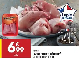 ALDI Lapin entier découpé offre