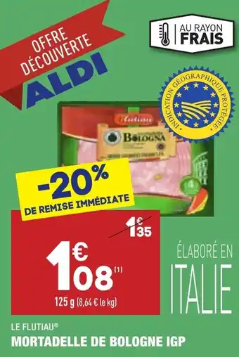 Mortadelle de bologne IGP
