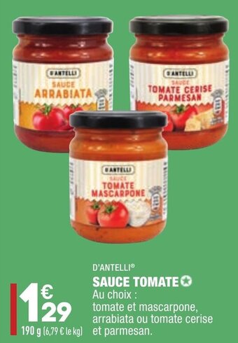 ALDI Sauce tomate offre