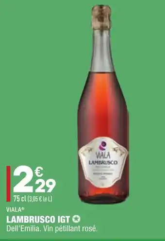 ALDI Lambrusco IGT offre