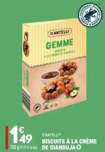 ALDI Biscuits à la crème de guanduja offre