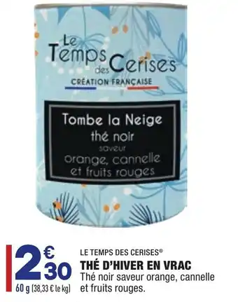 ALDI Thé d'hiver en vrac offre