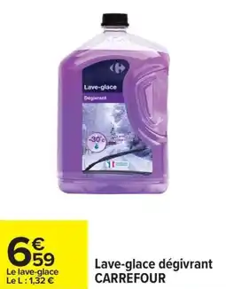 Carrefour Lave glace dégivrant carrefour offre