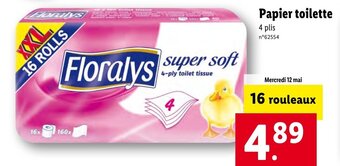 Lidl Papier toilette offre