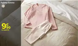 Carrefour Pyjama femme offre