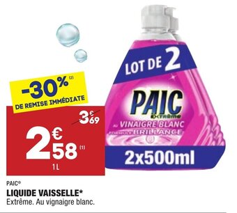 ALDI Liquide vaisselle offre