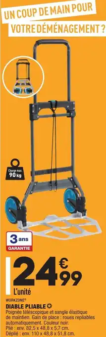 ALDI Diable pliable offre