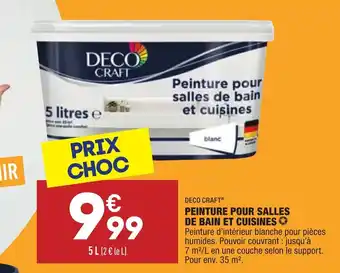 ALDI Peinture pour salles de bain et cuisines offre