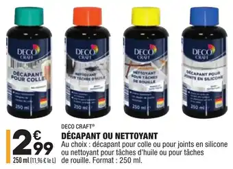 ALDI Décapant ou nettoyant offre