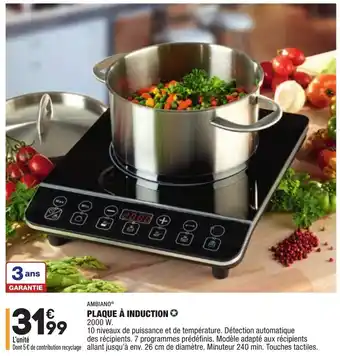 ALDI Plaque à induction offre