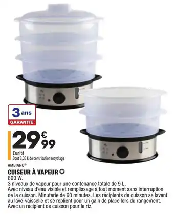 ALDI Cuiseur à vapeur offre
