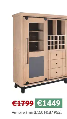 Meubles Crack Armoire à vin offre