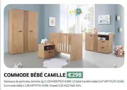Meubles Crack Commode bébé camille offre
