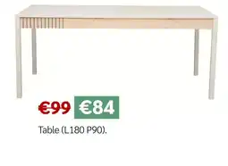 Meubles Crack Table offre
