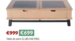 Meubles Crack Table de salon offre