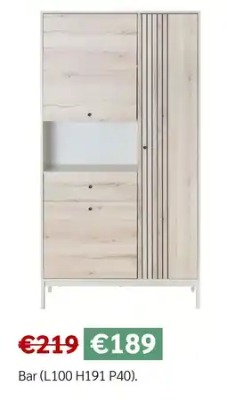 Meubles Crack Bar offre