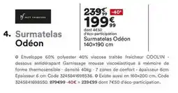 BUT Surmatelas odéon offre