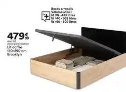 BUT Brooklyn - lit coffre offre