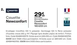 BUT Couette newconfort 140x200 cm offre