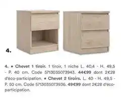 BUT Chevet 1 tiroir offre
