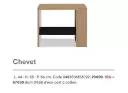 BUT Chevet offre