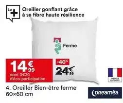 BUT Oreiller bien-être ferme offre