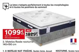 BUT Ferm - matelas nuit fraîche offre