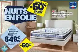Conforama Matelas l'ébolouissant offre