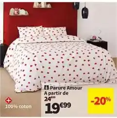 Conforama Parure amour a partir de offre