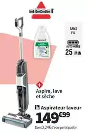 Conforama Bissell - aspirateur laveur offre