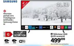 Conforama Samsung - téléviseur uhd qled connecté offre