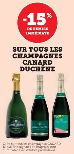 U Express Sur tous les champagnes canard duchêne offre