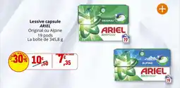 Coccimarket Lessive capsule ariel offre