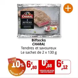 Coccimarket Biftecks charal offre