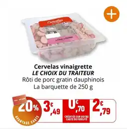 Coccimarket Cervelas vinaigrette le choix du traiteur offre