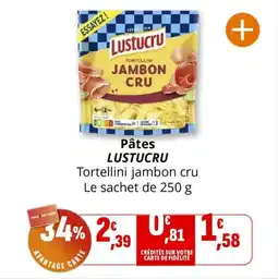 Coccimarket Pâtes lustucru offre