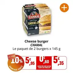 Coccimarket Cheese burger charal offre