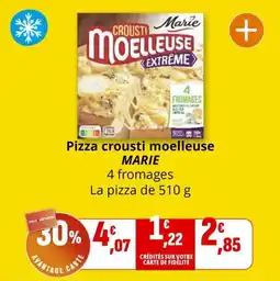 Coccimarket Pizza crousti moelleuse marie offre
