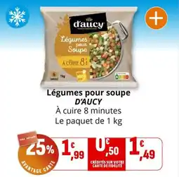 Coccimarket Légumes pour soupe d'aucy offre
