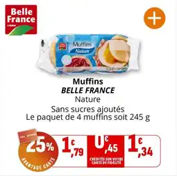 Coccimarket Muffins belle france offre