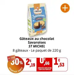 Coccimarket Gâteaux au chocolat savaroises st michel offre
