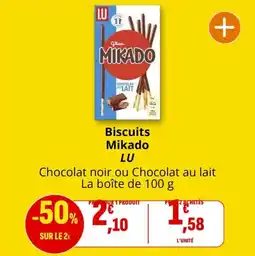 Coccimarket Biscuits mikado lu offre