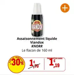 Coccimarket Assaisonnement liquide viandox knorr offre