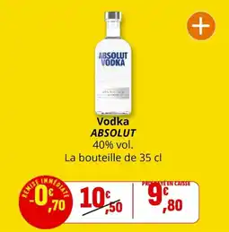 Coccimarket Vodka absolut offre