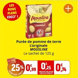 Coccinelle Express Purée de pomme de terre l'originale mousline offre