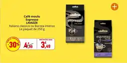 Coccinelle Express Café moulu expresso lavazza offre