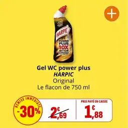 Coccinelle Express Gel wc power plus harpic offre