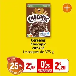 Coccinelle Express Céréales chocapic nestlé offre