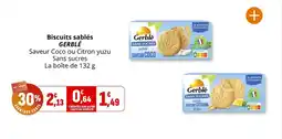 Coccinelle Express Biscuits sablés gerblé offre