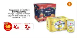 Coccinelle Express Eau gazeuse aromatisée san pellegrino offre